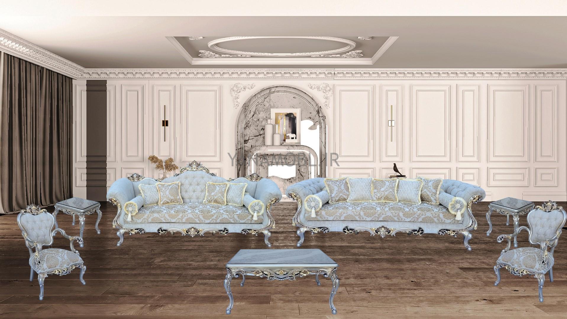 مبل کلاسیک امپراطور گروه تولید مبلمان یانا