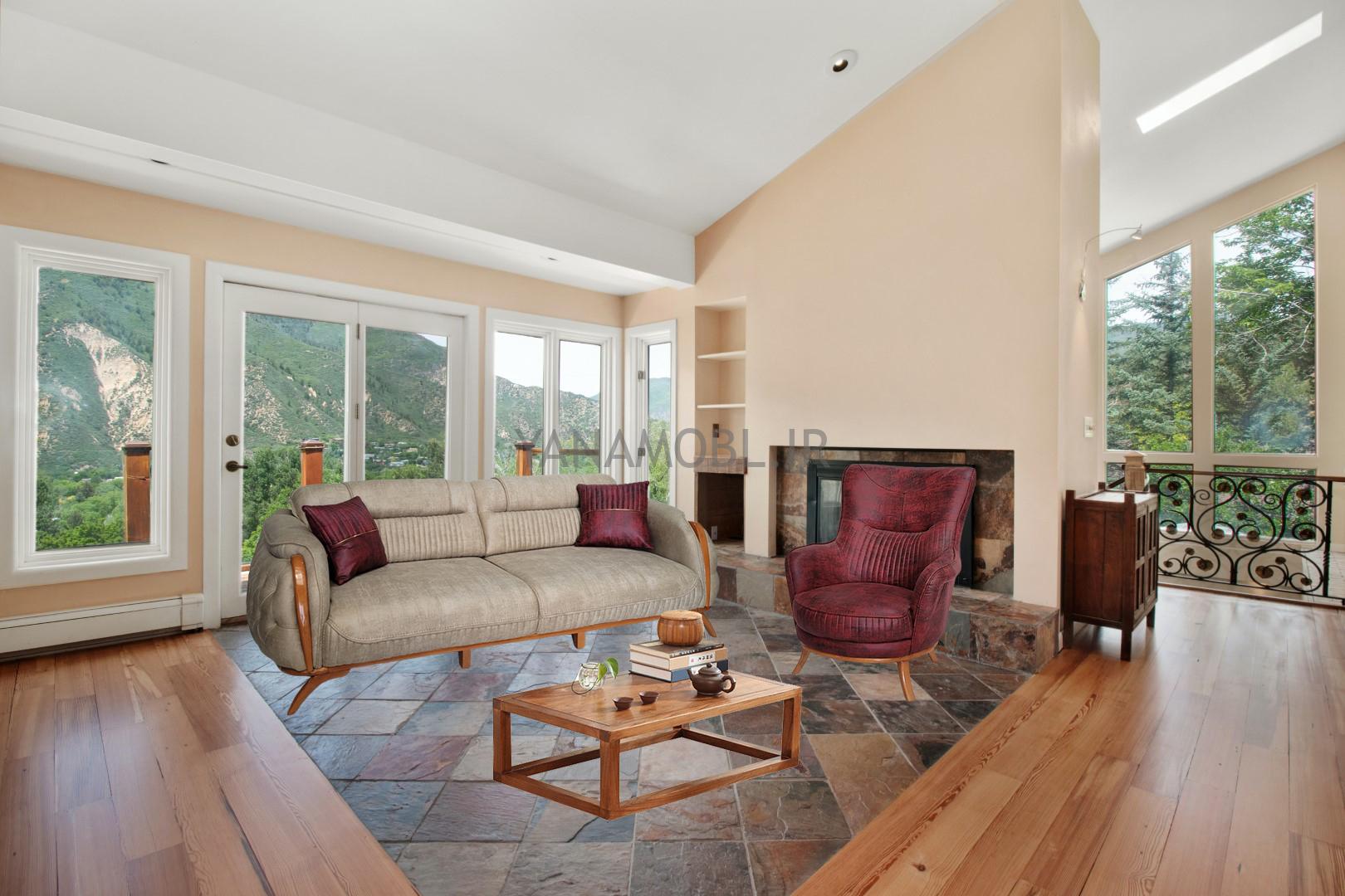 مبل راحتی مدل مارسلو یانا