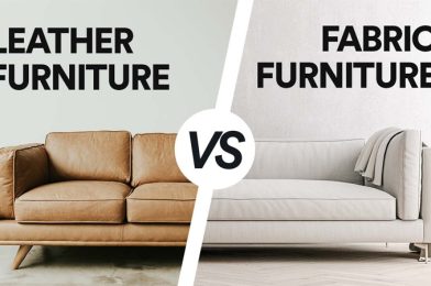 مبلمان پارچه‌ای یا چرمی؟